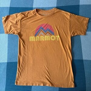 Marmot Orange Short Sleeve Tee